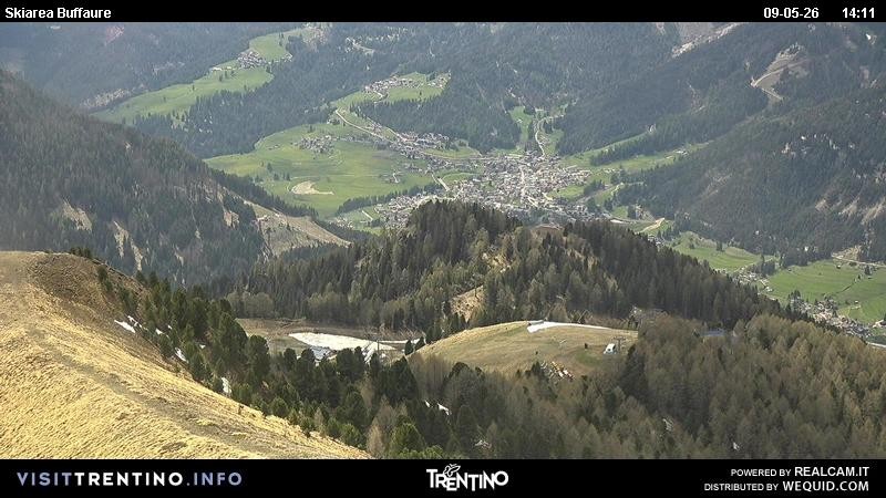 Archiv Foto Webcam Valley Fassa (Buffaure Bergstation)