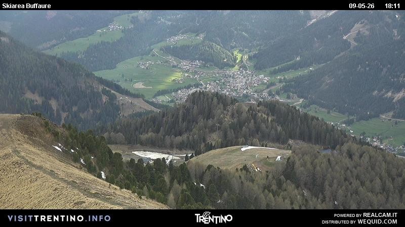 Archiv Foto Webcam Valley Fassa (Buffaure Bergstation)
