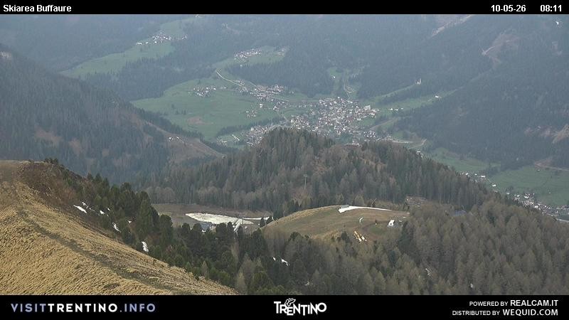 Archiv Foto Webcam Valley Fassa (Buffaure Bergstation)