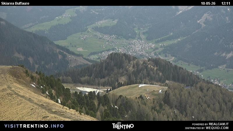 Archiv Foto Webcam Valley Fassa (Buffaure Bergstation)