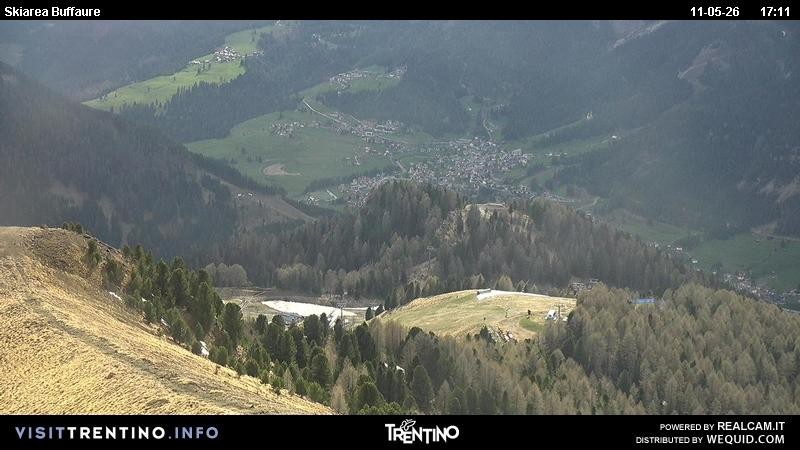 Archiv Foto Webcam Valley Fassa (Buffaure Bergstation)