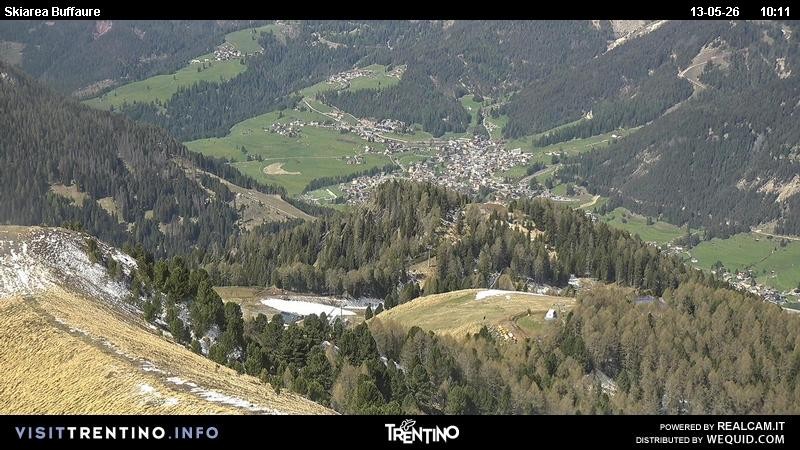 Archiv Foto Webcam Valley Fassa (Buffaure Bergstation)