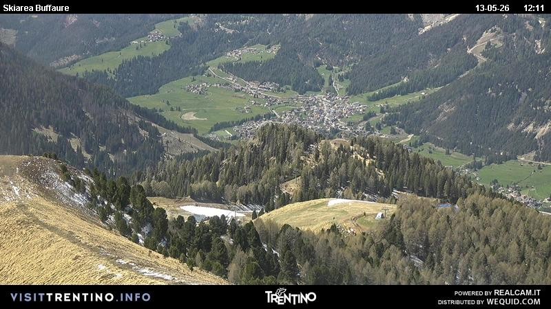 Archiv Foto Webcam Valley Fassa (Buffaure Bergstation)