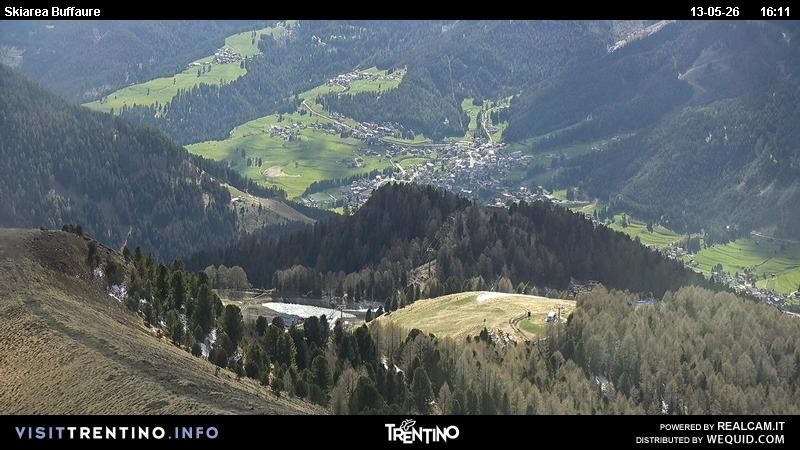 Archiv Foto Webcam Valley Fassa (Buffaure Bergstation)