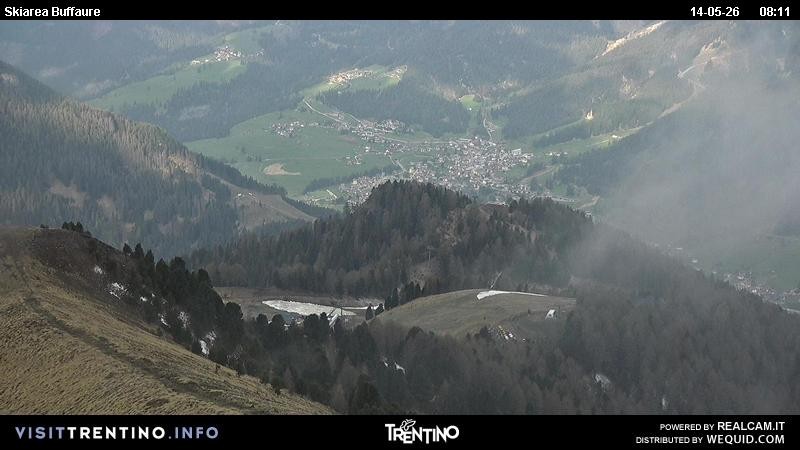 Archiv Foto Webcam Valley Fassa (Buffaure Bergstation)