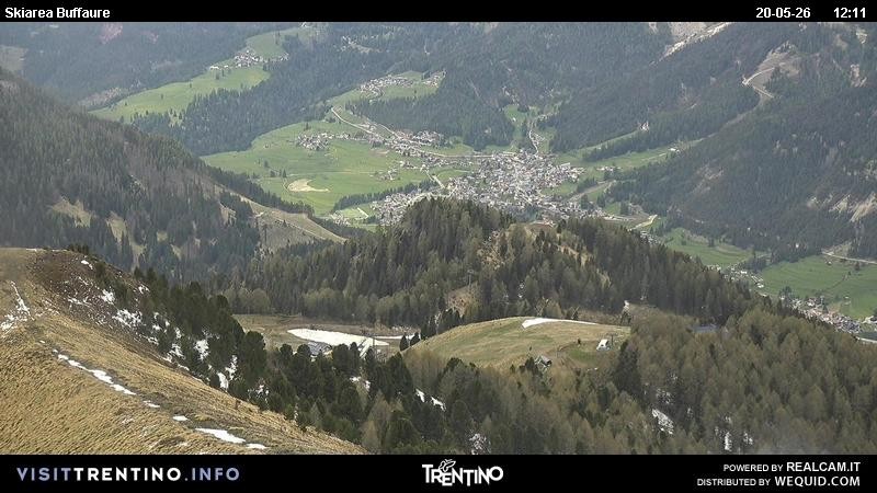Archived image Webcam Valley Fassa - top station cable car Buffaure