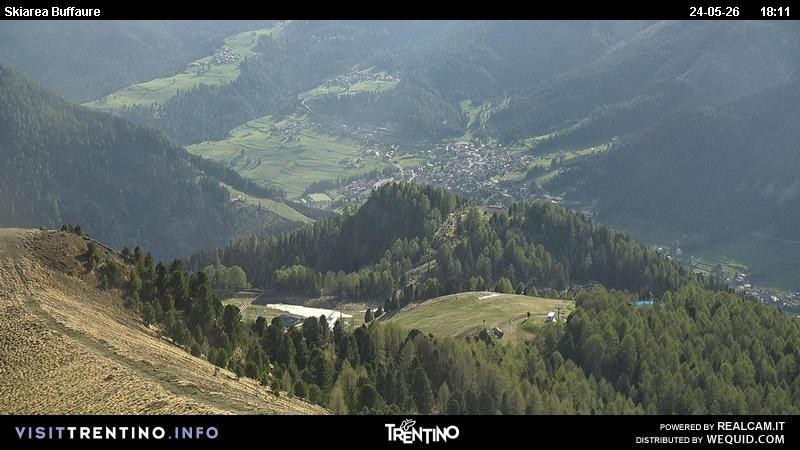 Archiv Foto Webcam Valley Fassa (Buffaure Bergstation)
