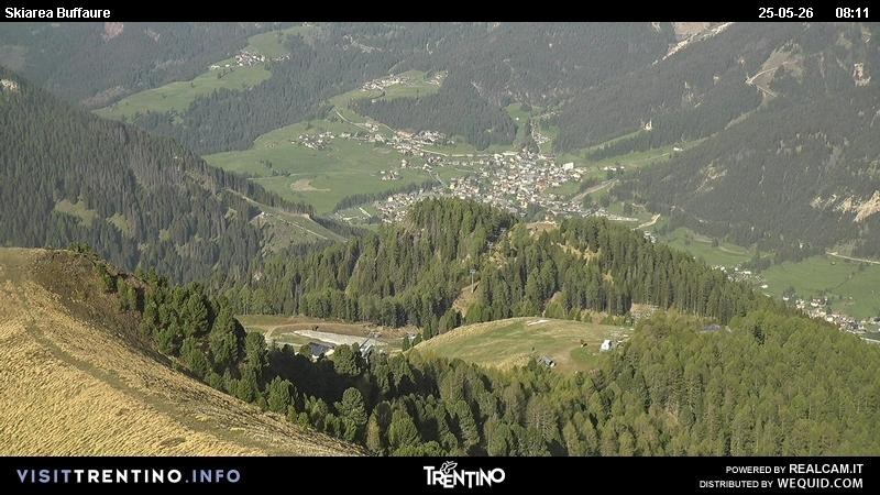 Archiv Foto Webcam Valley Fassa (Buffaure Bergstation)