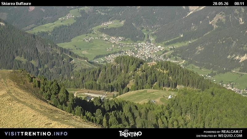Archiv Foto Webcam Valley Fassa (Buffaure Bergstation)