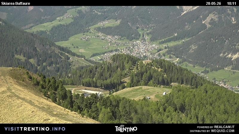 Archiv Foto Webcam Valley Fassa (Buffaure Bergstation)