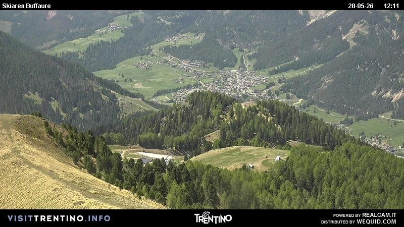 Archiv Foto Webcam Valley Fassa (Buffaure Bergstation)