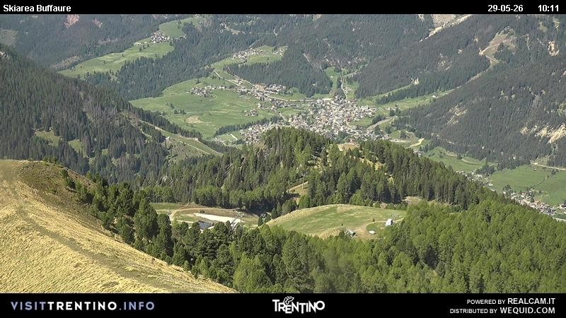 Archiv Foto Webcam Valley Fassa (Buffaure Bergstation)