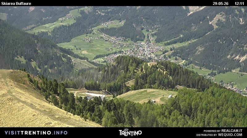 Archiv Foto Webcam Valley Fassa (Buffaure Bergstation)