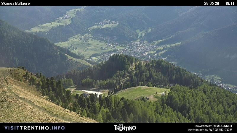 Archiv Foto Webcam Valley Fassa (Buffaure Bergstation)