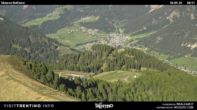 Archiv Foto Webcam Valley Fassa (Buffaure Bergstation)