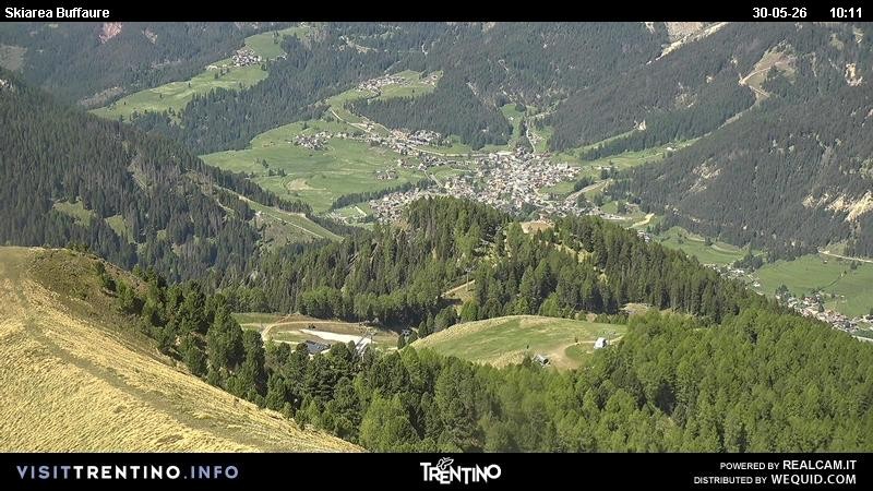 Archiv Foto Webcam Valley Fassa (Buffaure Bergstation)