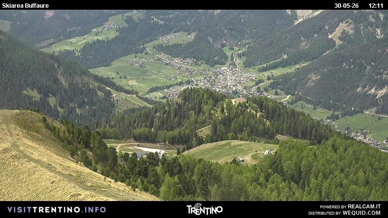 Archiv Foto Webcam Valley Fassa (Buffaure Bergstation)