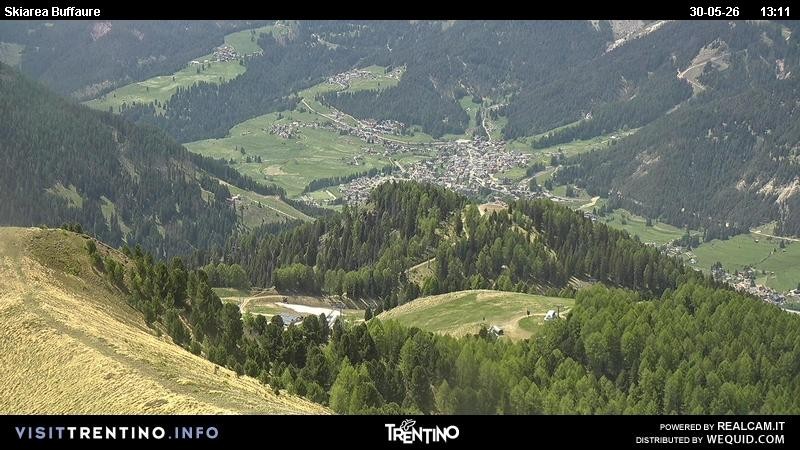 Archiv Foto Webcam Valley Fassa (Buffaure Bergstation)