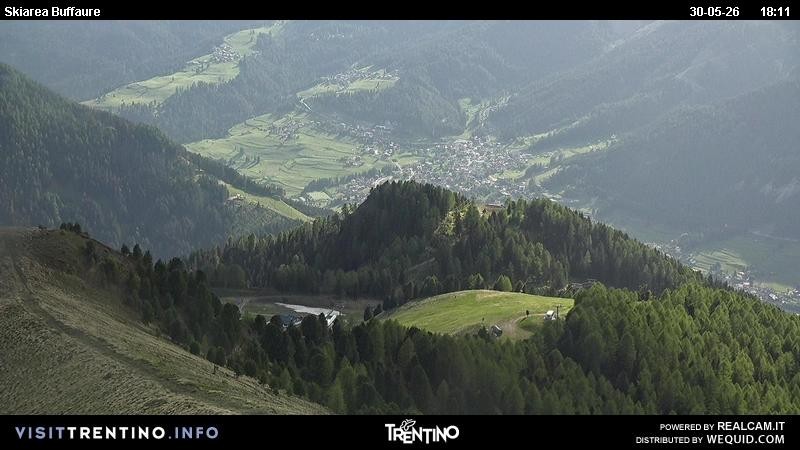 Archiv Foto Webcam Valley Fassa (Buffaure Bergstation)