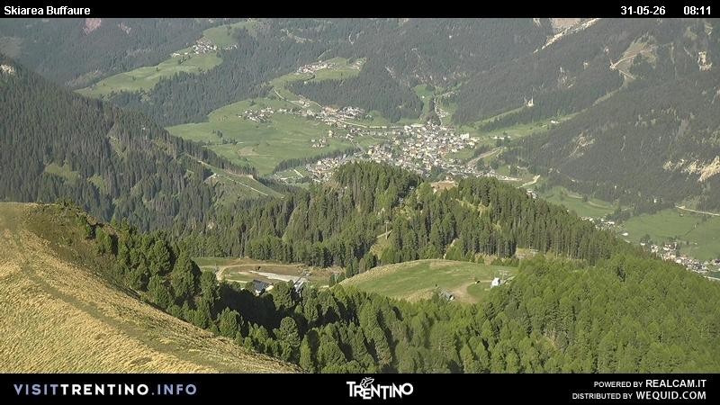 Archiv Foto Webcam Valley Fassa (Buffaure Bergstation)