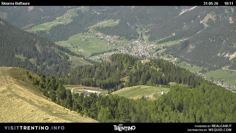 Archiv Foto Webcam Valley Fassa (Buffaure Bergstation)