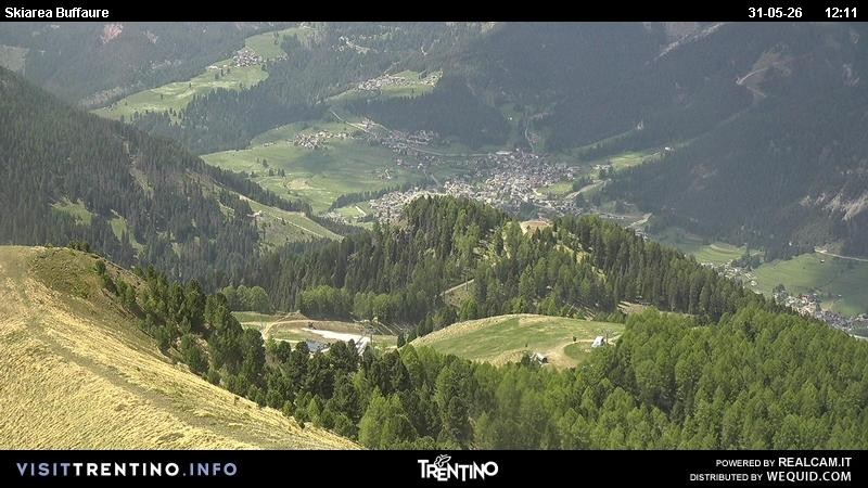 Archiv Foto Webcam Valley Fassa (Buffaure Bergstation)