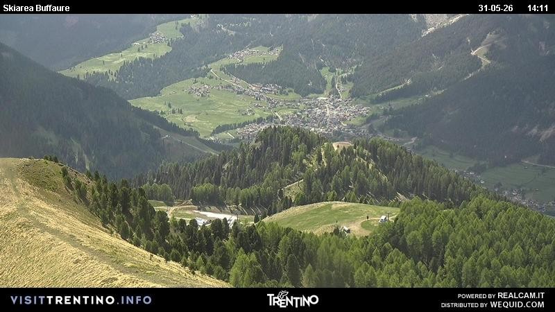 Archiv Foto Webcam Valley Fassa (Buffaure Bergstation)