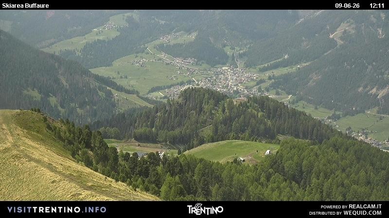 Archiv Foto Webcam Valley Fassa (Buffaure Bergstation)
