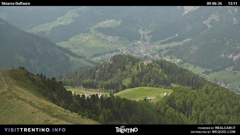Archiv Foto Webcam Valley Fassa (Buffaure Bergstation)