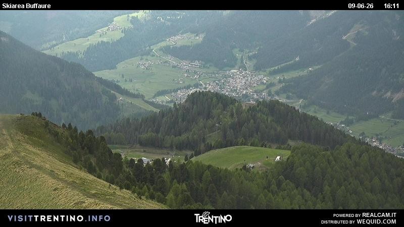 Archiv Foto Webcam Valley Fassa (Buffaure Bergstation)