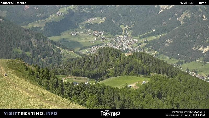 Archiv Foto Webcam Valley Fassa (Buffaure Bergstation)