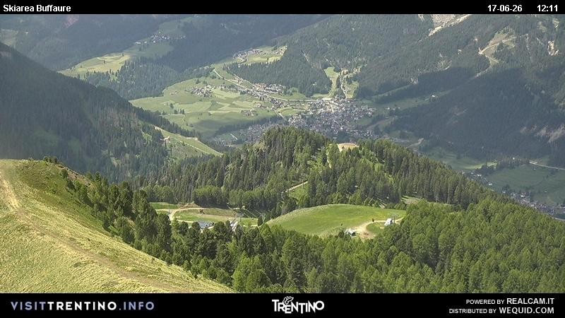 Archiv Foto Webcam Valley Fassa (Buffaure Bergstation)