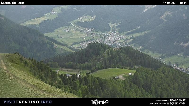 Archiv Foto Webcam Valley Fassa (Buffaure Bergstation)