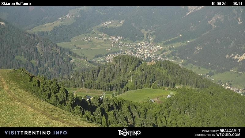 Archiv Foto Webcam Valley Fassa (Buffaure Bergstation)