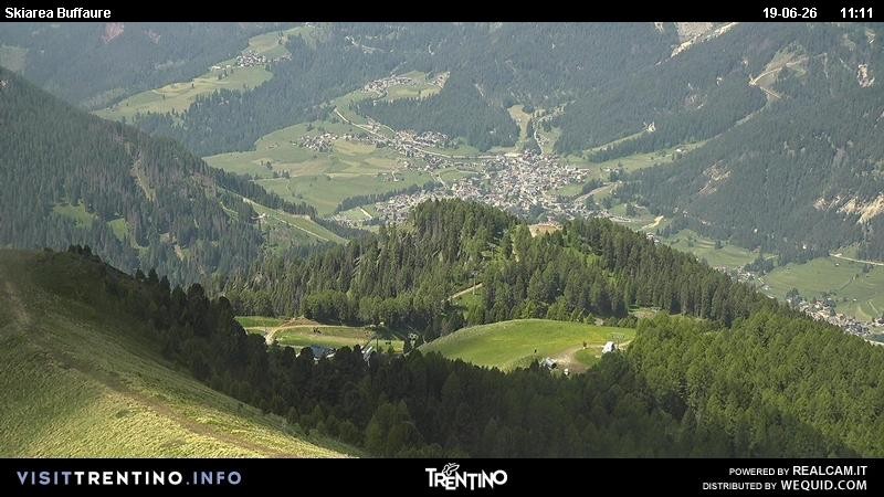 Archiv Foto Webcam Valley Fassa (Buffaure Bergstation)