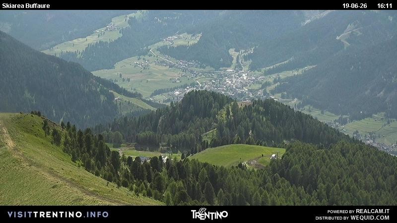 Archiv Foto Webcam Valley Fassa (Buffaure Bergstation)