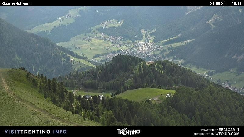 Archiv Foto Webcam Valley Fassa (Buffaure Bergstation)