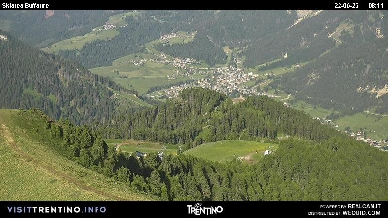 Archiv Foto Webcam Valley Fassa (Buffaure Bergstation)