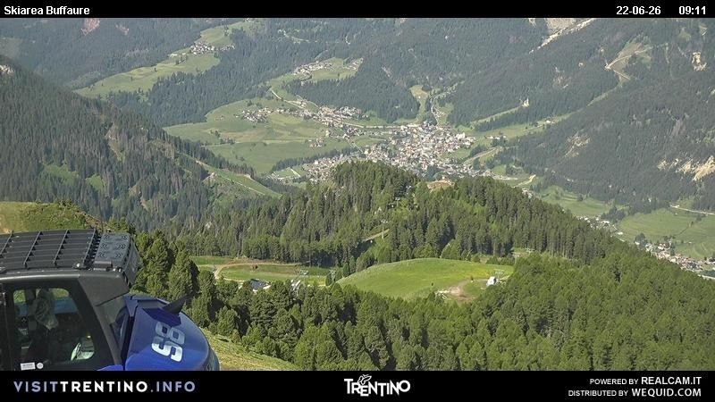Archiv Foto Webcam Valley Fassa (Buffaure Bergstation)