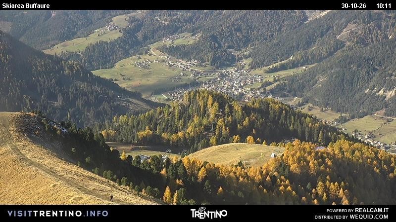 Archiv Foto Webcam Valley Fassa (Buffaure Bergstation)