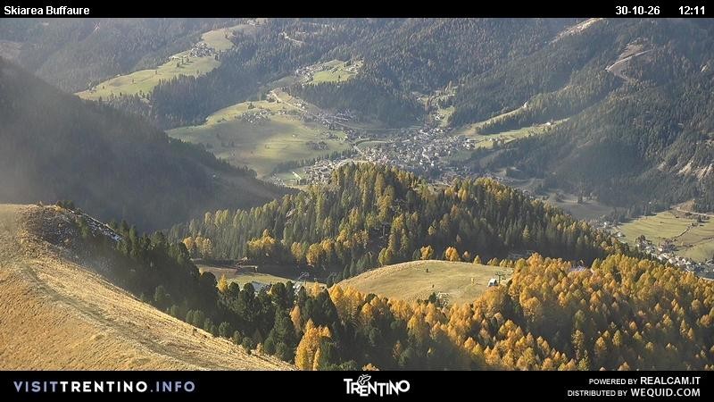 Archiv Foto Webcam Valley Fassa (Buffaure Bergstation)