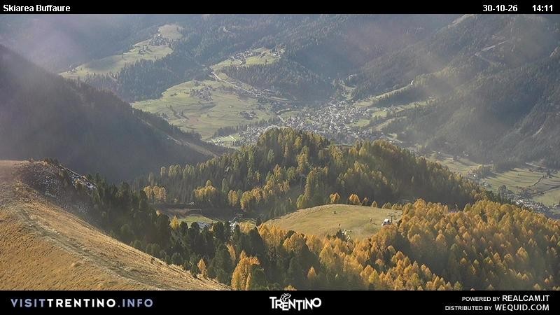 Archiv Foto Webcam Valley Fassa (Buffaure Bergstation)