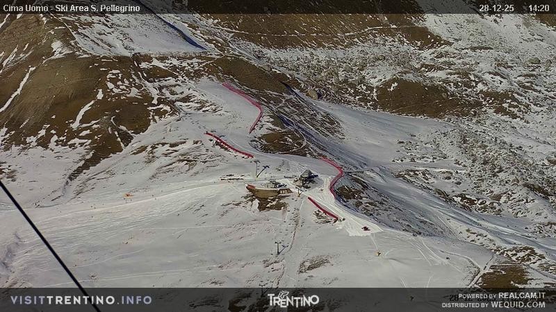 Archiv Foto Webcam Fassatal - San Pellegrino