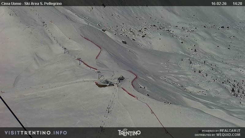 Archiv Foto Webcam Fassatal - San Pellegrino