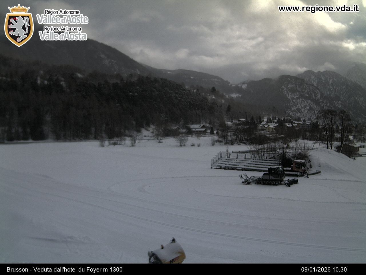 Archiv Foto Webcam Brusson (Aostatal)