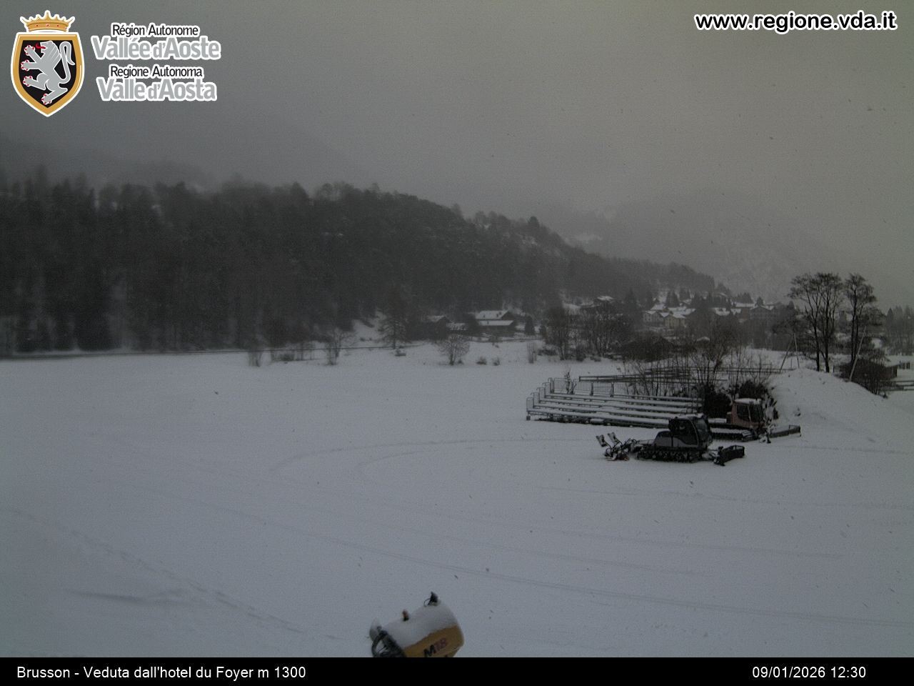 Archiv Foto Webcam Brusson (Aostatal)