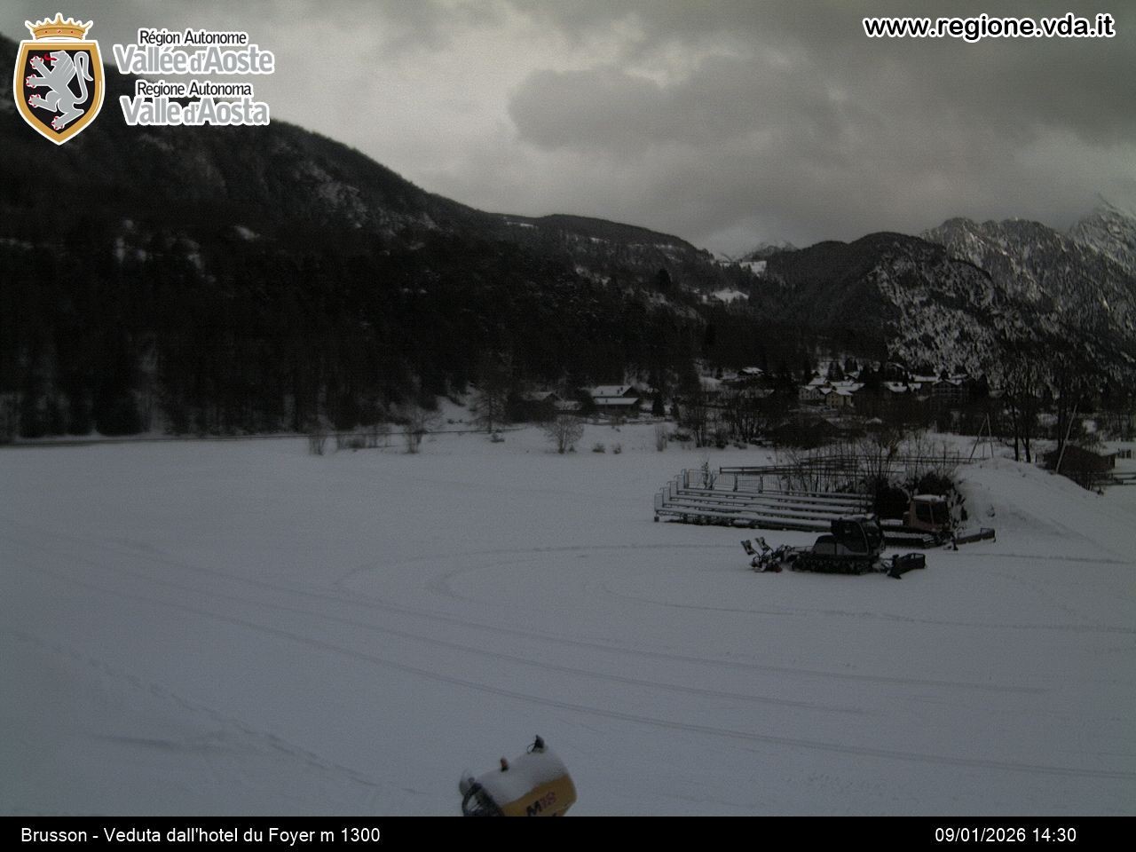 Archiv Foto Webcam Brusson (Aostatal)