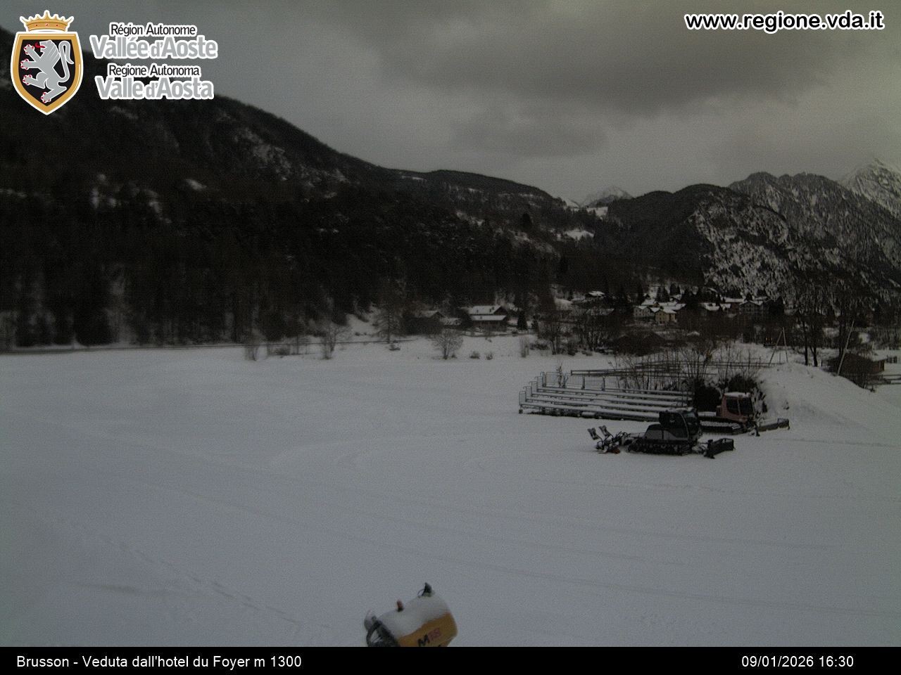 Archiv Foto Webcam Brusson (Aostatal)