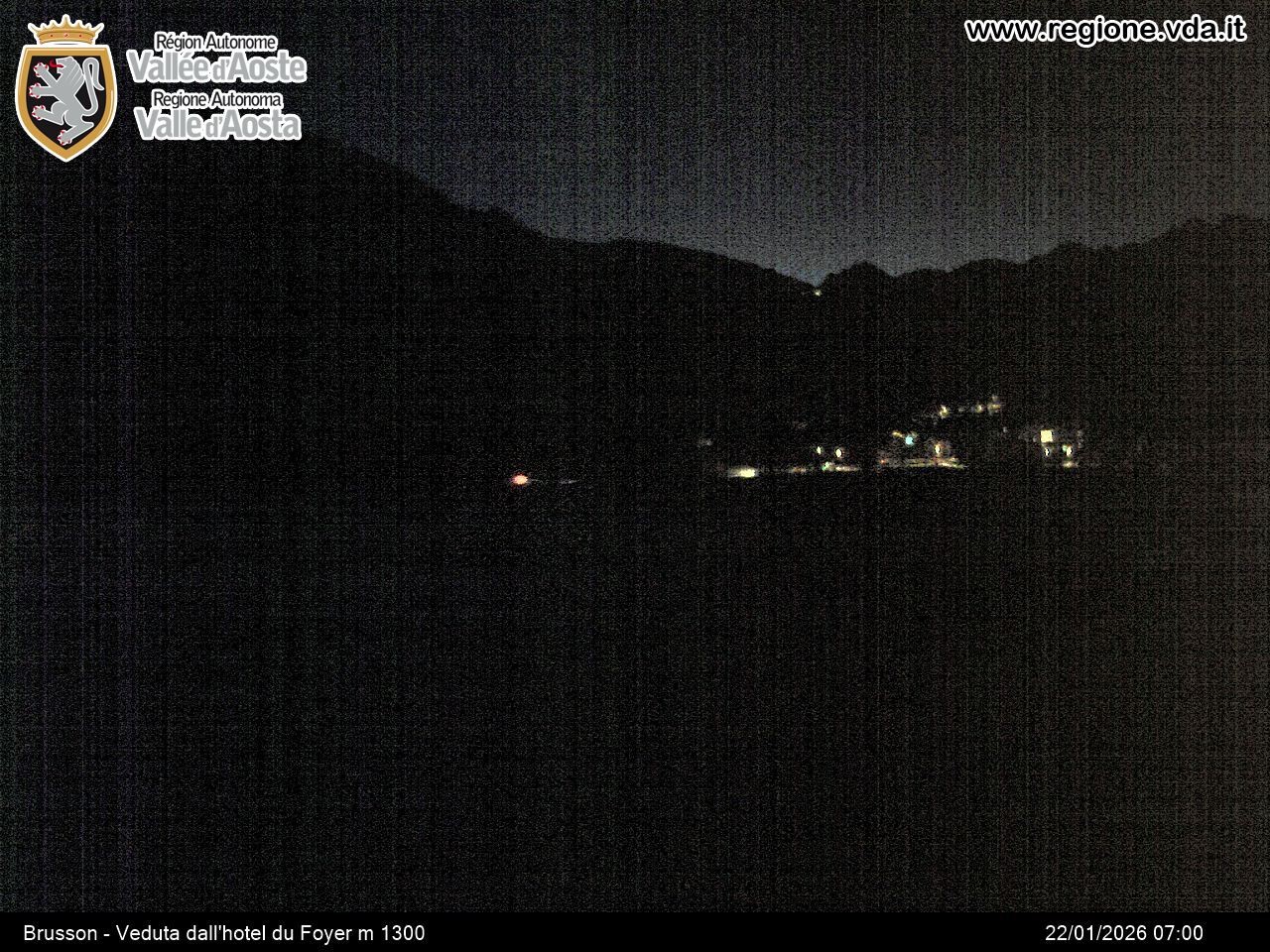 Archiv Foto Webcam Brusson (Aostatal)