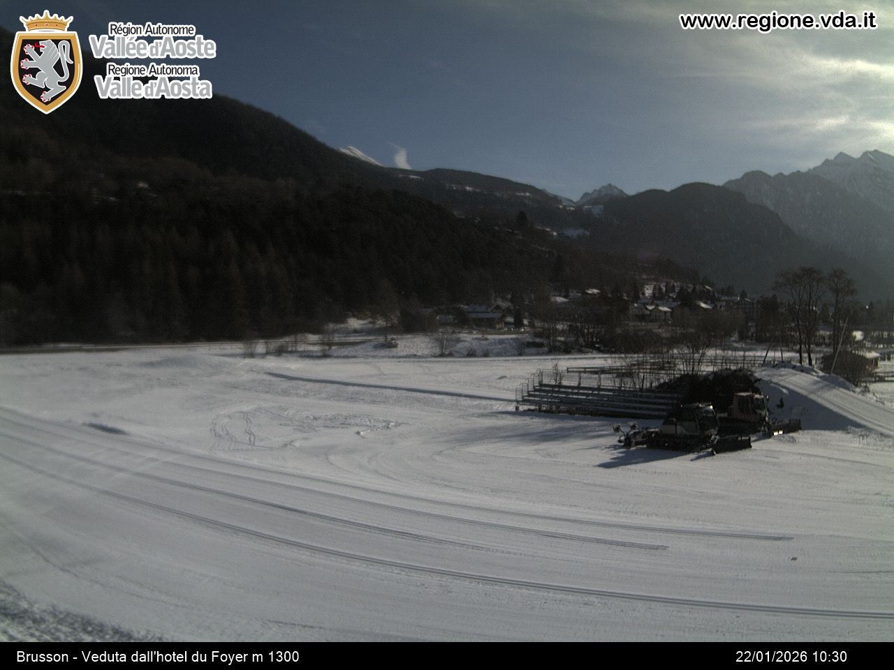 Archiv Foto Webcam Brusson (Aostatal)